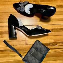 Azura Black Heels 8.5 OBO