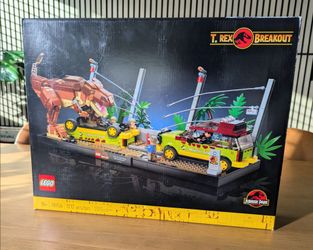 LEGO Jurassic Park T. Rex Breakout Set 76956