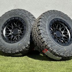 Lock Off-Road NEW 17” Ford F-150 Tremor Wheels 6x135 rims Expedition R/T 285/70R17 Tires F150