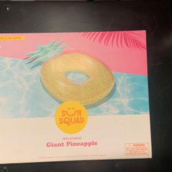 NEW Inflatable Giant Pineapple, Pool Float Lounge, Swimming, Pineapple Pool Tube, Fun Floatie