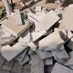 Travertine $1 Per Full Piece. Some Are Good Some Bad. Come Pick