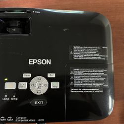 Epson EX71 Projector + Bag
