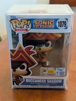 Sdcc 2025 sonic buccaneer shadow funko pop exclusive