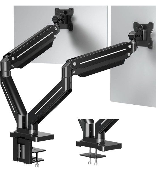 MOUNTUP Dual Monitor Desk Mount for 13-42’’ Computer Screen,