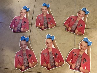 Jojo Siwa Wooden Cut Outs