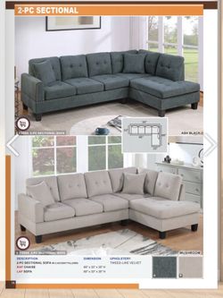Sectional sofa new in box