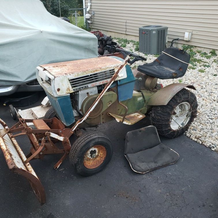 Vintage Sears Super 12 Lawn Garden Tractor for Sale in Trout