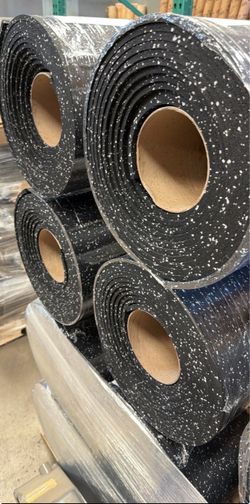 RUBBER FLOORING GYM FLOOR - Stall Mats Mat Matting Underlayment Subfloor cushion