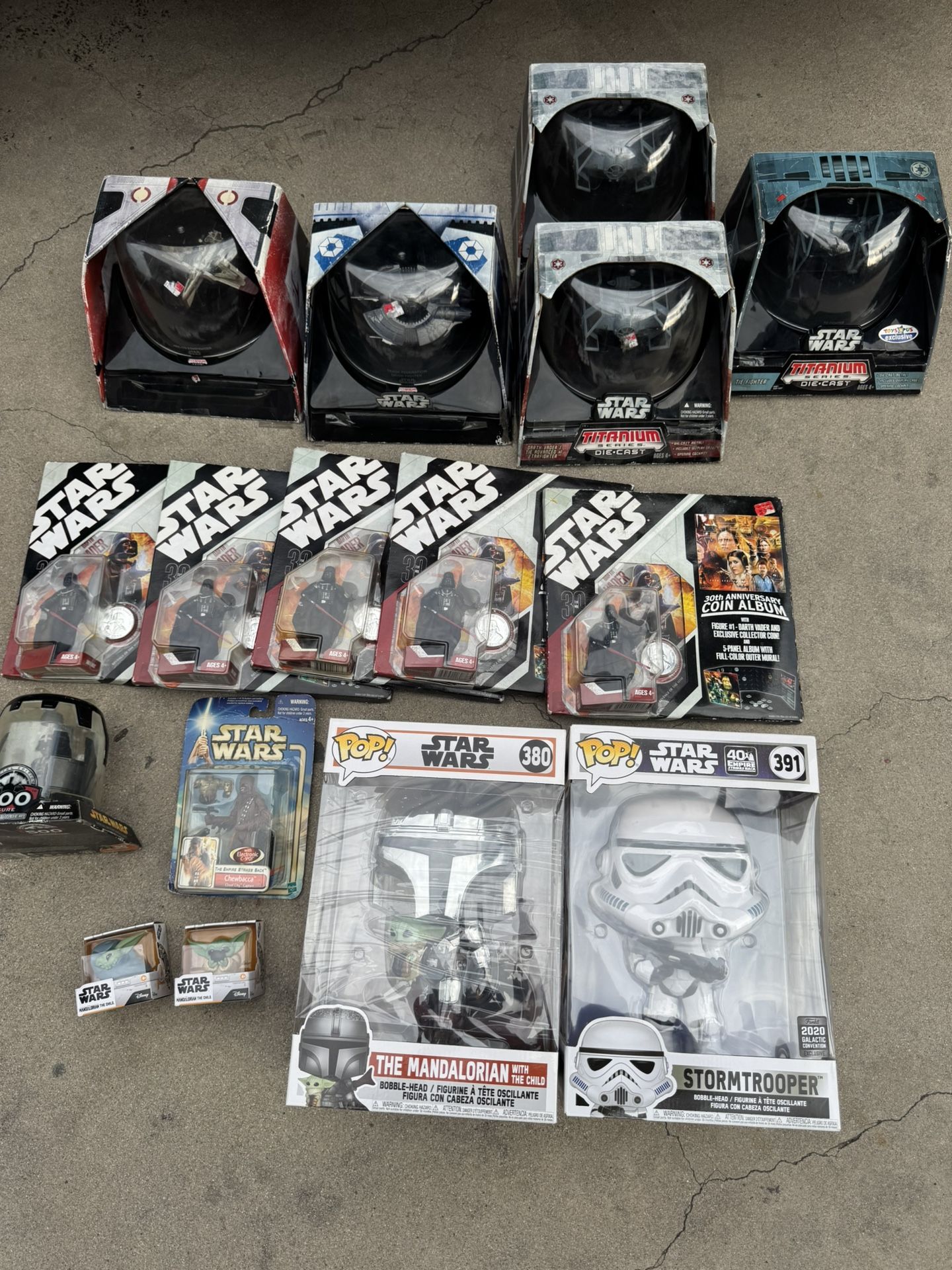 Star Wars Toys Figures Take All $250