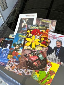 Vintage Disney magazines