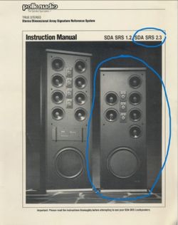 Polk Audio SDA SRS 2.3TL