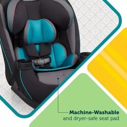 Safety 1st Grow and Go All-in-One Convertible Car Seat - Evening Shadow: 13.8 lbs, 49" Max Forward Height, 19.25" Width