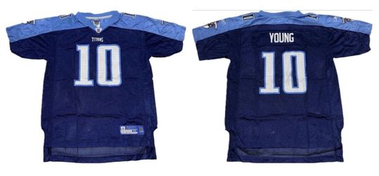 Reebok Tennessee Titans Vince Young #10 Jersey Youth Boys XL 18/20