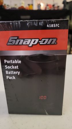 Snap on portable socket battery pack