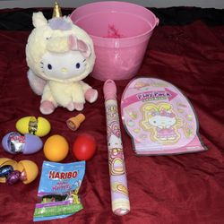 Hello Kitty🦄 Easter basket $25 