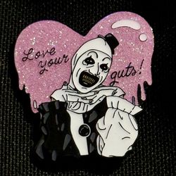 Valentine Terrifier Pin