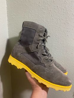 Sorel Caribou OTM Waterproof Boot Alpine Tundra Cyber Yellow, new no box, Size 13