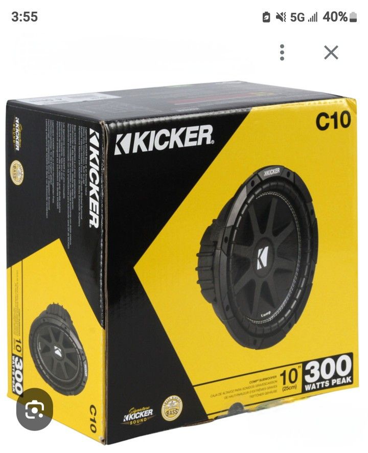 10" KICKER COMPS
