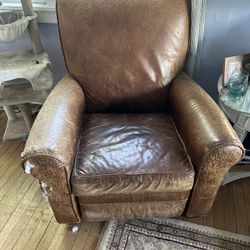 Leather Armchair Needing Help