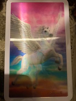 Kids unicorn metal box