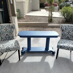 Entry Table  With Chairs  / Sofa Table Accent Chairs