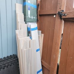 different floors, some are new, they are in their boxes