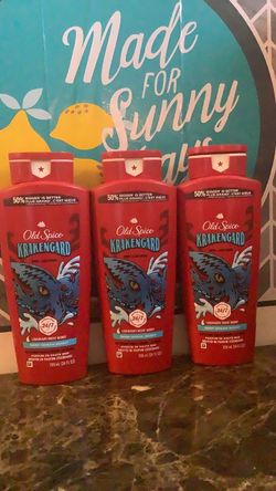 Old Spice Krakengard Body Wash 3-Pack price is firm