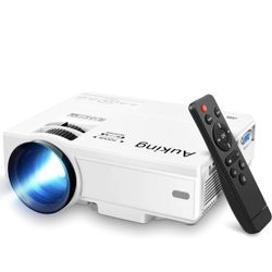 AuKing Projector, 2023 Upgraded Mini Projector