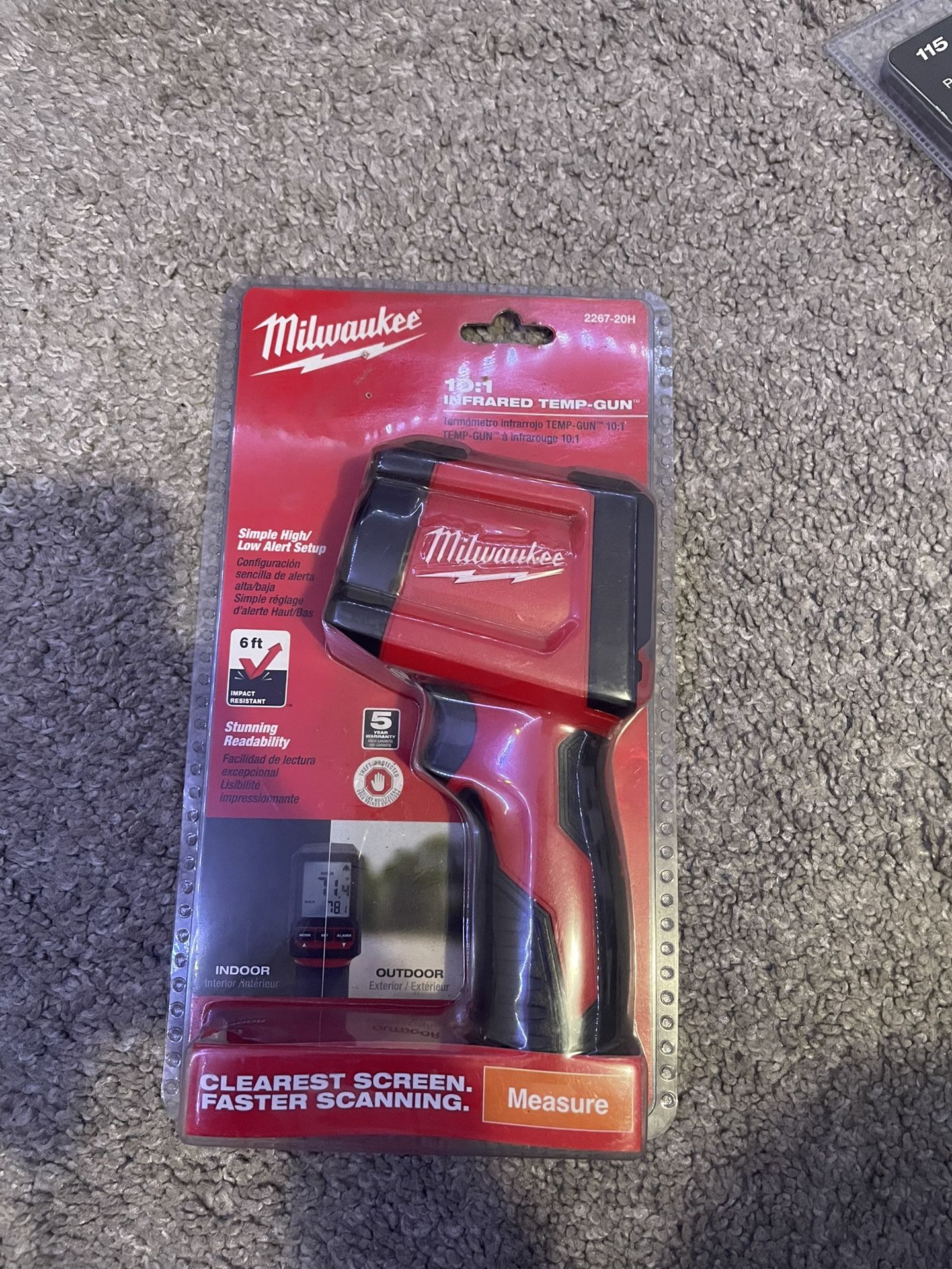 Milwaukee infrared temp-gun 2267-20