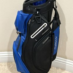 Maxfli 2021 Honors+ 14 Way Stand Bag Black/Blue
