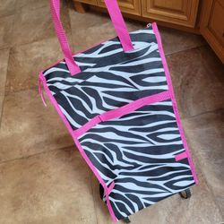 Rolling Luggage. Easy To Store When Not In Use. 