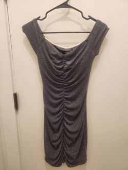 Speechless Size 9 Grey Dress