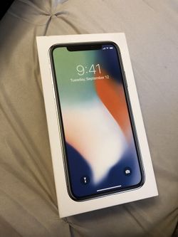 iPhone X empty box