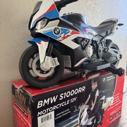 BMW S1000RR Kids Electric Motorcycle – Realistic, Powerful, Like New  (original box)