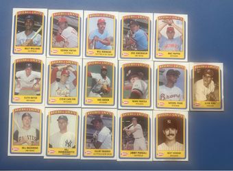 Vintage 1990 Swell Baseball Greats 16 Trading Cards