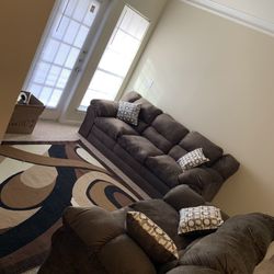 Couch And Rug Set