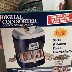 Digital Coin Sorter Organizer