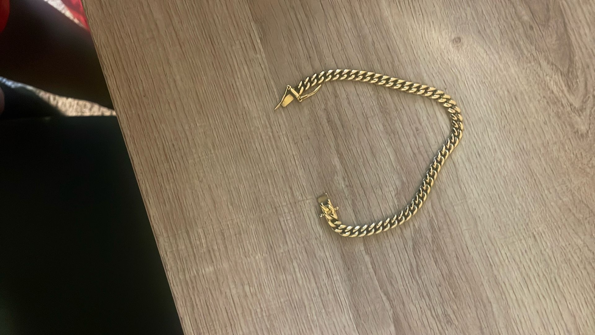 14k 585 Italy Cuban Bracelet 