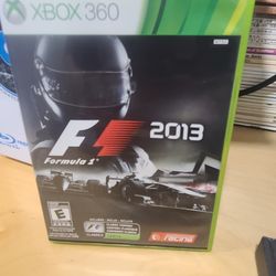 Xbox 360 Game F1 Formula 2013 Rare Low Prinr Run  