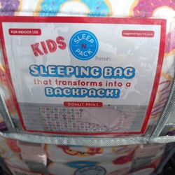 Backpack Turn in to Sleeping Bag 