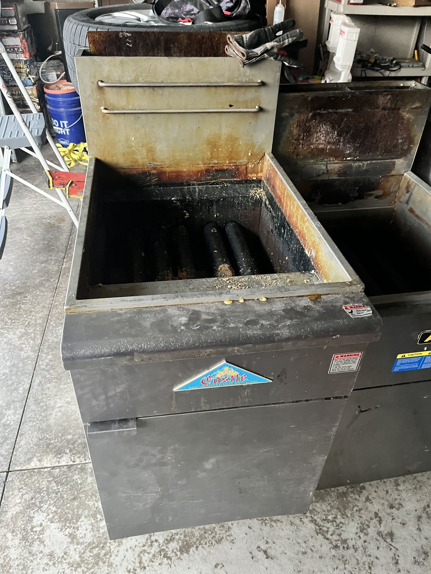 70lbs Capacity Gas Fryer