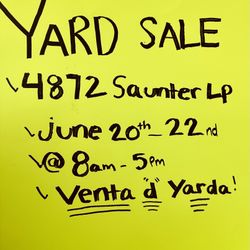 Yard Sale 