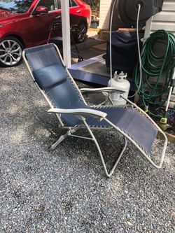 Recliner patio chair