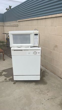 Dishwasher and microwave