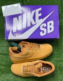 Nike SB AF1 Flax & Black 8.5