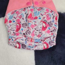 EcoFriendly Baby Cloth Diaper Washable,Reusable & Adjustable For 6.6lb-33.1lb/3-15Kg