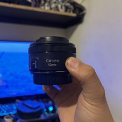 Canon 50mm Lens (f/1.8 STM) – Great Condition