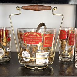 Mid-Century Cocktail Caddy Set – Mad Men Barware