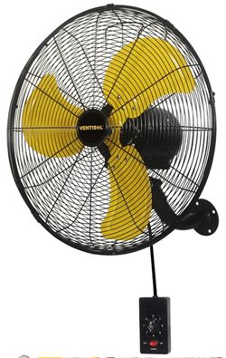 18 Inch Wall Mount Fan Oscillating, 4,200 CFM High Velocity Industrial Wall Fan