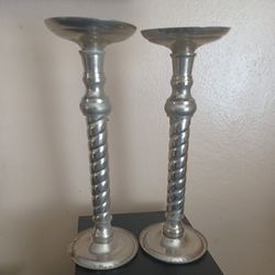 Steel Candle Holders 